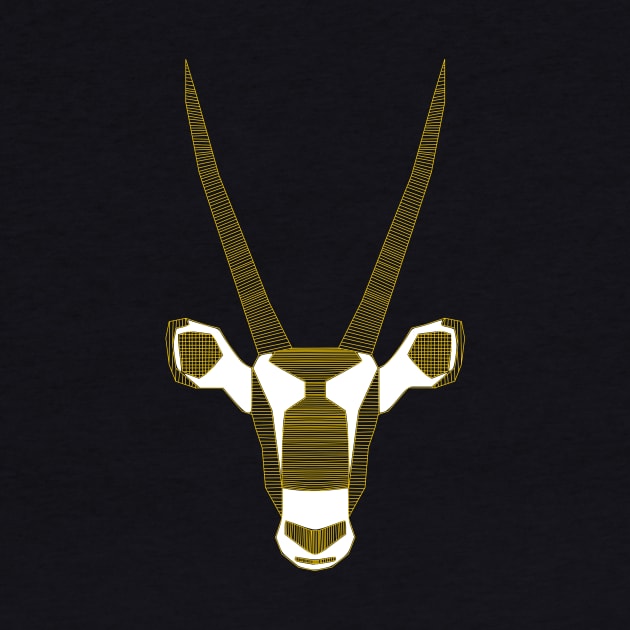 Geometric gemsbok by Wild Geometric